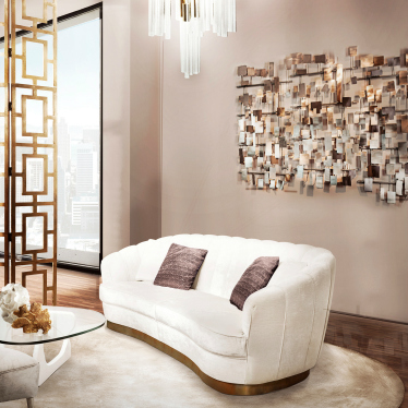 Living room interior design.